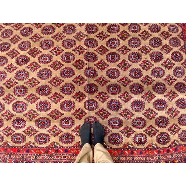 1990s 10'1 X 12'5 Ft Kurdish Tribal Fine Area Rug For Sale - Image 5 of 13