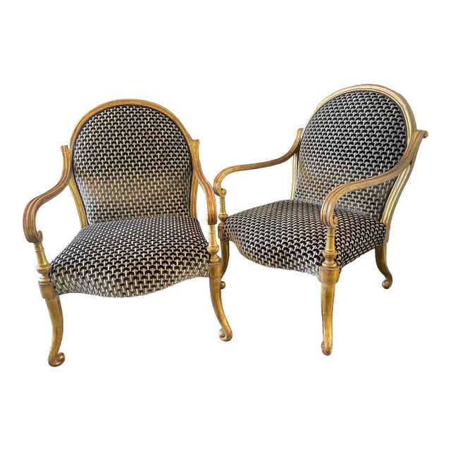 Rose Tarlow Verona Arm Chairs- a Pair For Sale