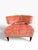 Mid Century Modern Billy Haines Tufted Velvet Lounge Chair.