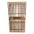 Heart of Redwood 150 Bottle Wine Rack, 21st Century For Sale