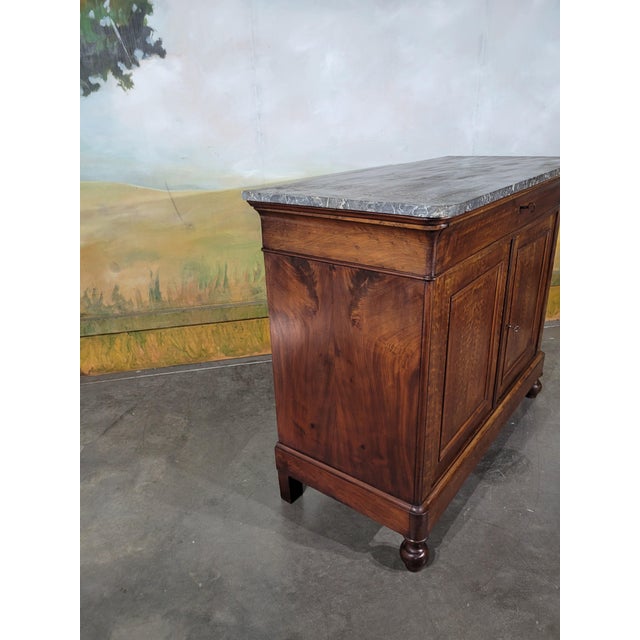 Maroon Louis Philippe Mahogany Sideboard For Sale - Image 8 of 13