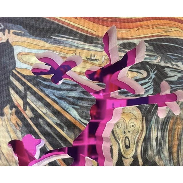 Sagrasse, I'm sorry Munch, Mixed Media For Sale - Image 3 of 6