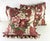 Early 20th Cent. Hand Printed Cotton Tasseled Floral Pillows/Pair For Sale In Philadelphia - Image 6 of 9