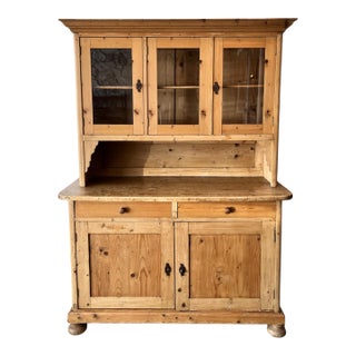 Mid 20th Century Vintage Kitchen Hutch For Sale