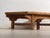 Antique low table in pine wood, traditional Chinese furniture originating from northern China and dated circa 1930....