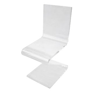 Shlomi Haziza Plexiglass Glide Chair for HStudio For Sale