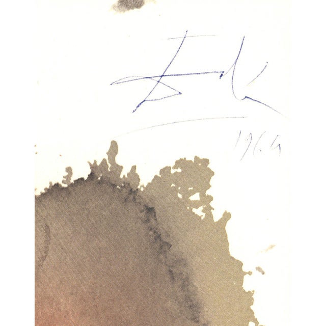 Abstract 1969 Salvador Dalí Biblia Sacra Lithograph "Consummatum Est" (It Is Finished, Death of Jesus) For Sale - Image 3 of 11
