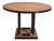 Vintage Round Rattan Dining Table, 1970s For Sale