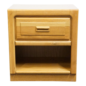 Stanley Furniture Oak Contemporary Modern 22" Open Cabinet Nightstand 77614-80-33230