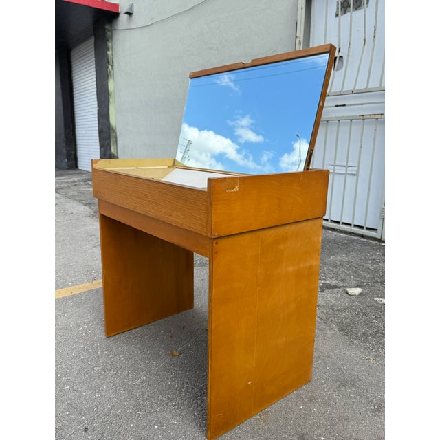 1950s Rare Mid Century Modern Herman Miller George Nelson Vanity For Sale - Image 11 of 15