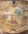 Italian 1900-1909 Superb Pair of Serpentine Front Venetian Rocco Style Painted Commodes For Sale - Image 3 of 8