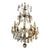Large Antique French Rock Crystal and Gilt Bronze Chandelier For Sale