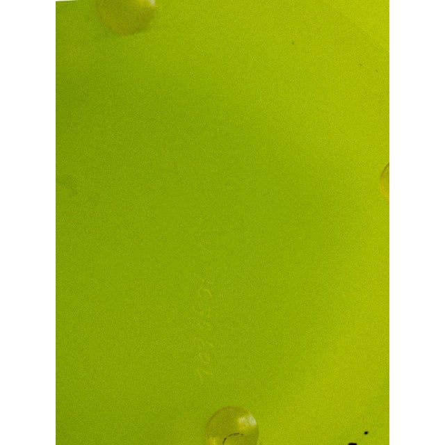 2000 - 2009 Kosta Boda Lemon Yellow Art Glass Pitcher For Sale - Image 5 of 6