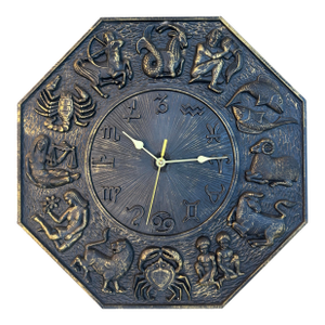 I960’s Vintage Mid-Century Zodiac Clock by Dart