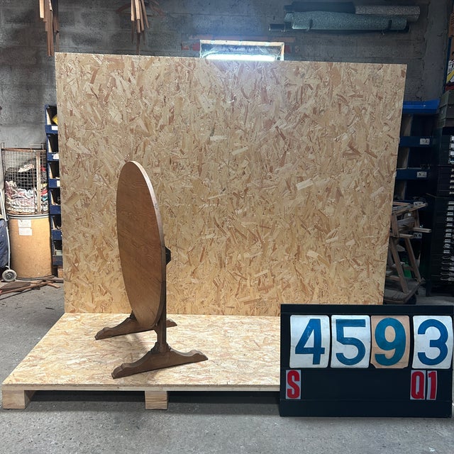 Winemaker Drop Leaf Tasting Table, 1950s For Sale - Image 3 of 4