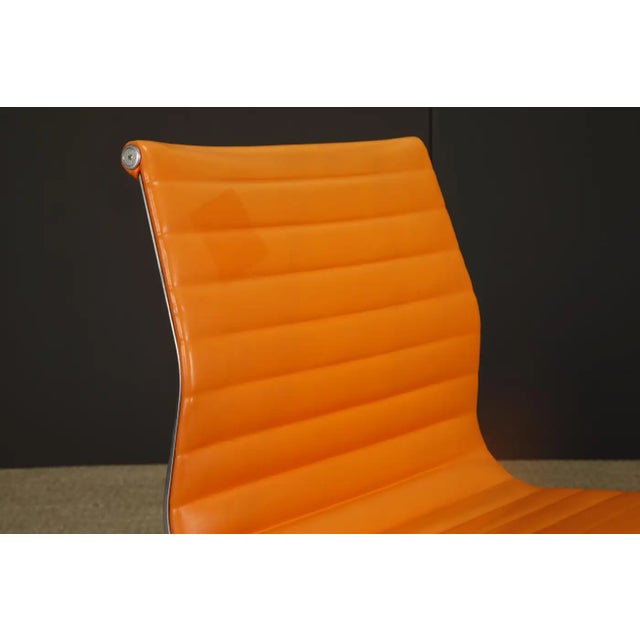 This classic and stylish 'Aluminum Group' executive desk chair by Charles and Ray Eames for Herman Miller. Signed...