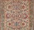 Tribal Vibrant All-Over Design Vintage Hand Knotted Turkish Oushak Rug in Red and Tan For Sale - Image 3 of 12