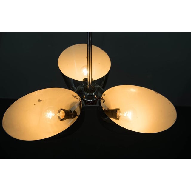 Vintage Bauhaus Hanging Light from Zukov, 1940s For Sale - Image 12 of 14