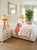 Vintage Neoclassical Faux Marble Painted Wooden Table Lamps With Matching Shades - a Pair For Sale - Image 9 of 12