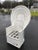 1970s White Split Bamboo Peacock Chair For Sale - Image 9 of 13