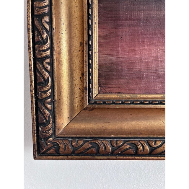 Vintage Original Flower Still Life Oil Painting: Framed Floral Art For Sale - Image 15 of 15