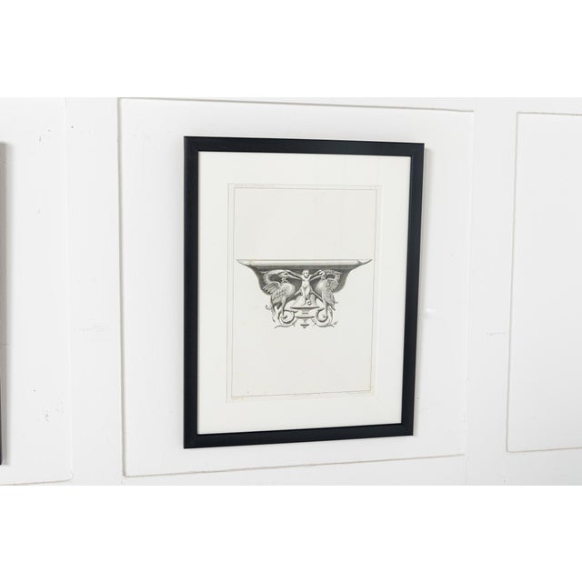 French Artist, Cathedral d'Auch, 1800s, Etchings, Set of 6 For Sale - Image 6 of 7