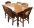 Authentic Grange Shaker Style Dining Room Table and 6 Chairs For Sale