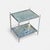 Maison Jansen 1970s Mid-Century Chrome Two-Tier Side Table With Mirrored Shelves Styled After Maison Jansen For Sale - Image 4 of 7
