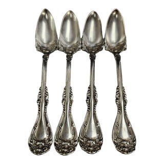Wm Rogers Special Blenheim Silverplate Spoons Set of 4 For Sale
