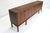 Symmetric Sideboard in Dark Walnut attributed to Royal Board, Sweden, 1961 For Sale - Image 3 of 18