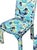 Pair MCM CasaBique Ming Armchairs in Thibaut “Imperial Dragon” For Sale - Image 11 of 18