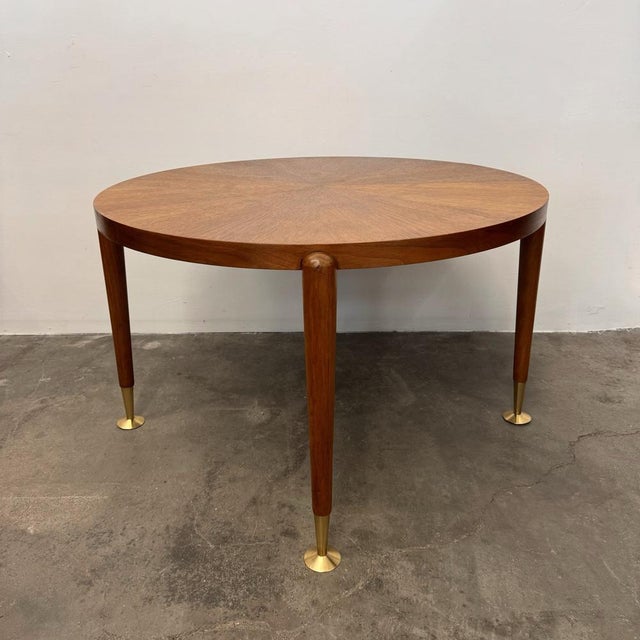 Round Coffee Table attributed to Melchiorre Bega For Sale - Image 9 of 9