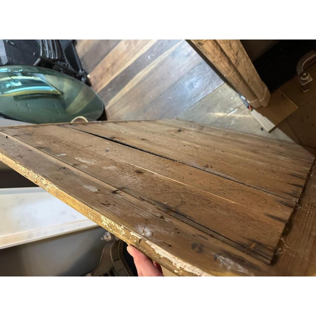 Antique French Louis Philippe Dome Gilt Mirror, 1850s For Sale - Image 12 of 14