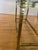 Metal LaBarge Attributed Brass and Glass Dining Table With 1/2" Thick Beveled Glass Top Vintage For Sale - Image 7 of 9
