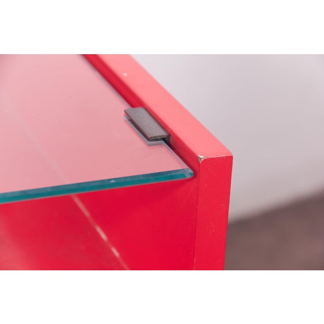 Red Bedside Tables by Carlo De Carli for Sormani, 1970s, Set of 2 For Sale - Image 11 of 18