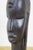 Ebony Vintage African Folk Art Carved Blackwood Tribal Warrior Bust Head Figurine 9" For Sale - Image 8 of 11