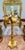 Just in this Mid Century Gilded-Metal Palm From Lamp Attributed to Maison Jansen. Having a palm tree form with a large...