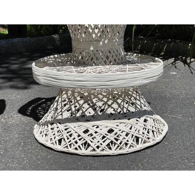 Mid-Century Modern Spun Fiberglass Bar Stools Attributed to Russell Woodard - a Pair For Sale - Image 9 of 13