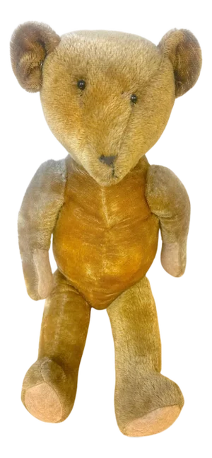 American Mohair & Straw Jointed Cone Nose Teddy Bear, 'Franklin'