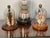 Shell 1960s 3 Domed Sra Shell Assemblages Marine Soecimens For Sale - Image 7 of 7