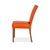 Orange Leather Chairs from Bert Plantagie, Set of 4 For Sale - Image 14 of 15