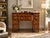 A rare and exceptional antique Regency mahogany secretaire sideboard dating to circa 1815, beautifully designed as both an...