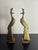 Pair of Vintage Burnished Brass Peacocks For Sale - Image 9 of 12
