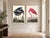 American Audubon Flamingo & Heron Set, Vintage Art Print Reproductions, 24″ × 36″ For Sale - Image 3 of 10