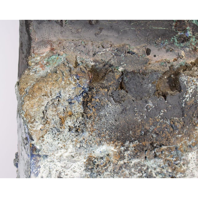 1986 Mixed Media Wall Assemblage Signed by Juliet Holland For Sale In Indianapolis - Image 6 of 10