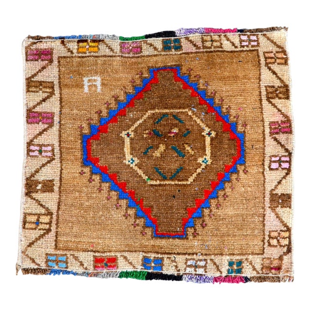 Vintage Mid Century Turkish Rug For Sale