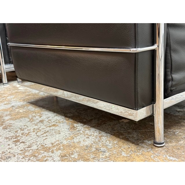Le Corbusier Style Cube Lounge Chairs, Set of Four For Sale - Image 11 of 12
