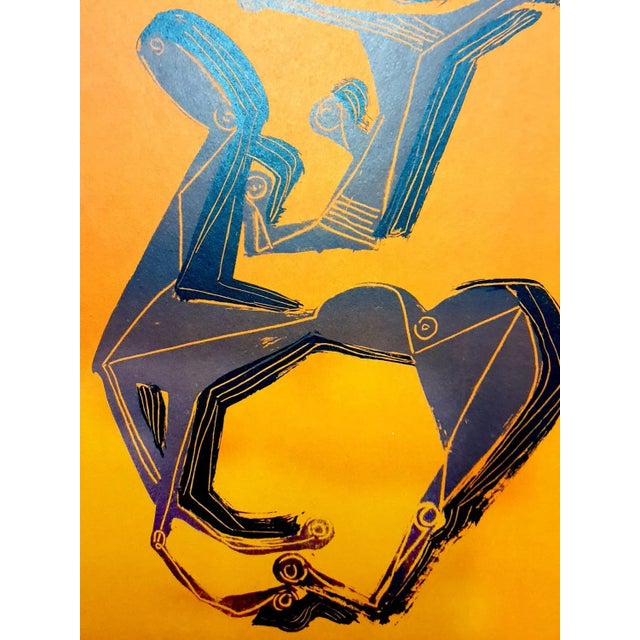 Marino Marini - Rider - Original Lithograph 1955 Dimensions: 32 x 24 cm XXe siècle Marino Marini was born in the Tuscan...