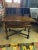 19th Century Antique English Bureau Desk on Stand in Walnut For Sale - Image 10 of 12