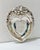 Baroque Vintage Ornate Silverplate Heart Trinket Dish – Wallace For Sale - Image 3 of 10